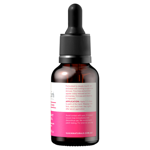 SUKIN NATURAL ACTIVES OVERNIGHT RESET OIL 25ML SUKIN NATURAL ACTIVES OVERNIGHT RESET OIL 25ML