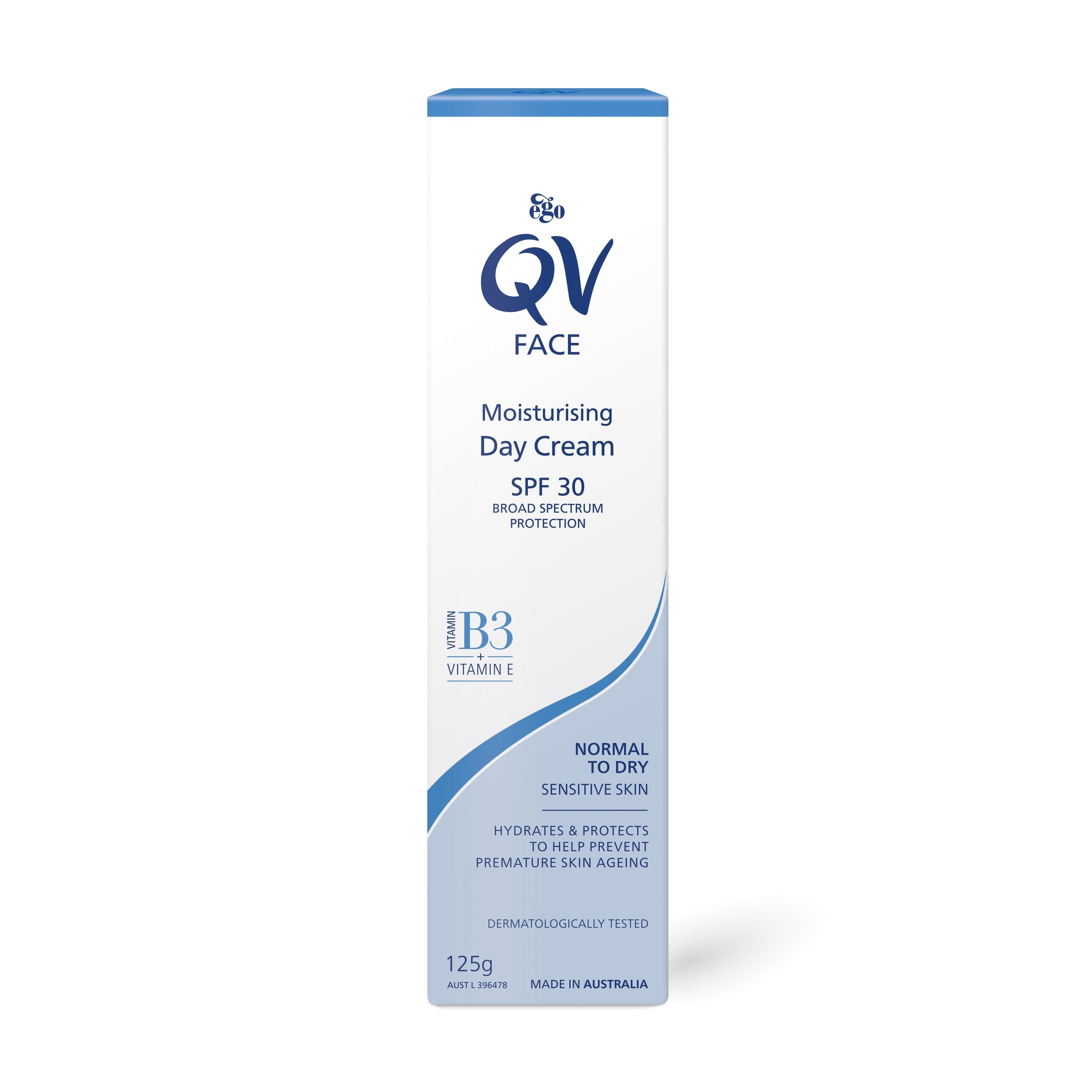 Ego QV Face Moist DayCrm SPF30 125g Ego QV Face Moist DayCrm SPF30 125g
