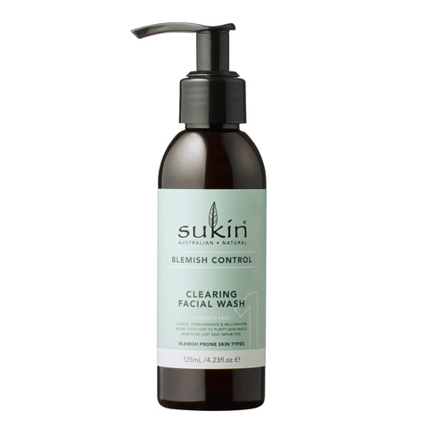 Sukin Blemish Clr Fcl Wash 125ml Sukin Blemish Clr Fcl Wash 125ml