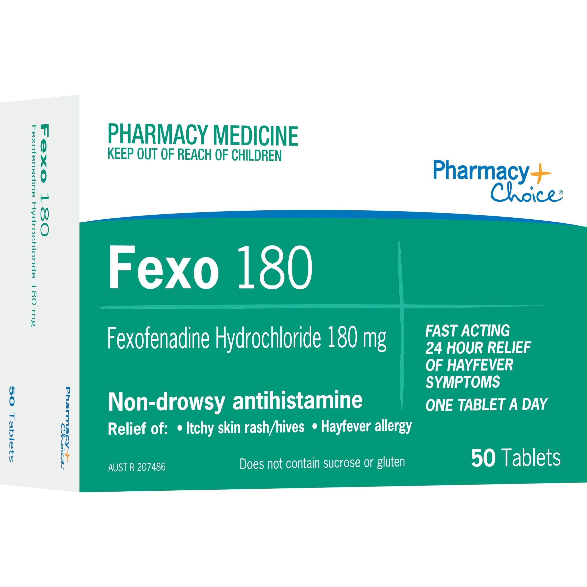 PC Fexofenadine Tab 180mg 50 NF PC Fexofenadine Tab 180mg 50 NF