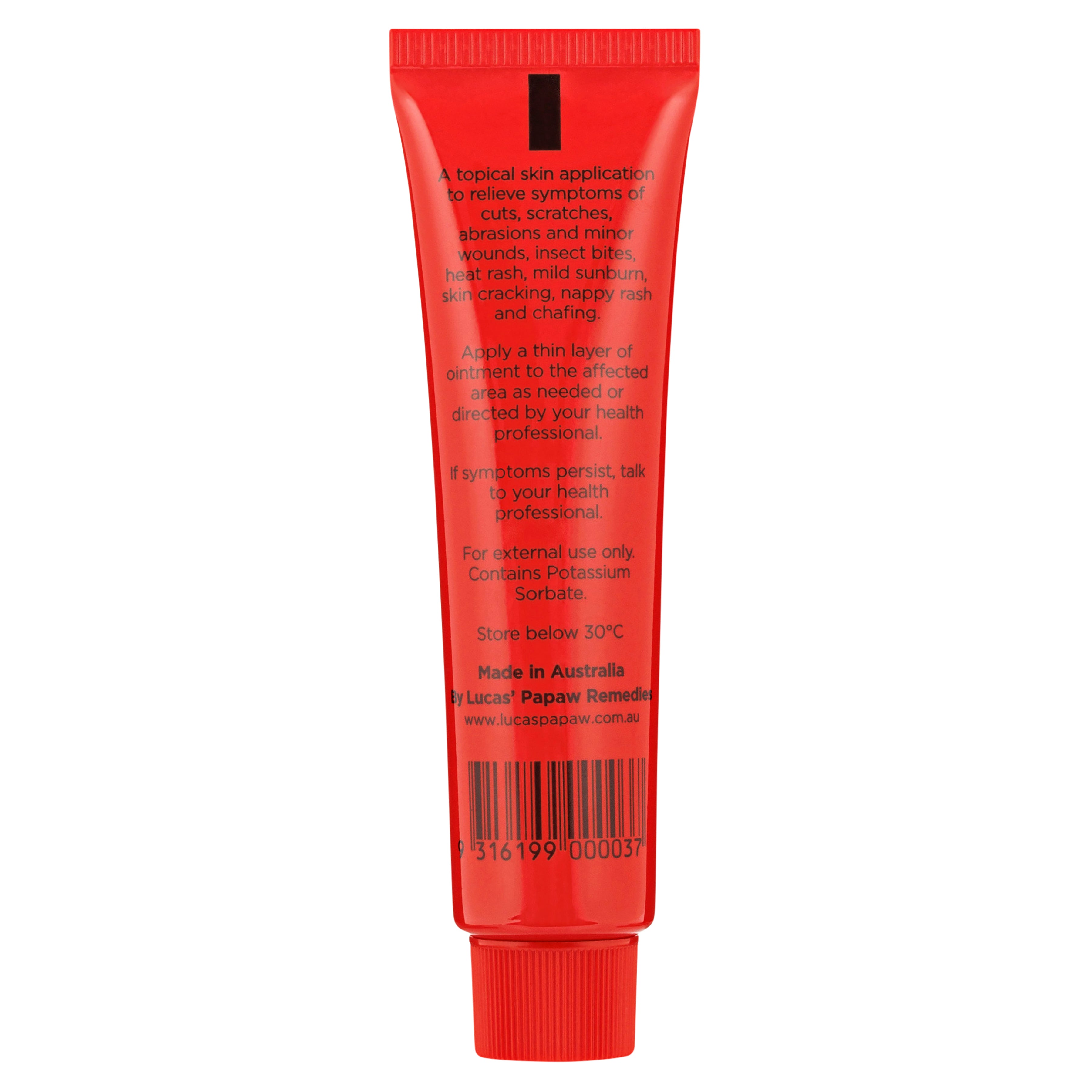 Lucas Papaw Oint Tube 25g Lucas Papaw Oint Tube 25g
