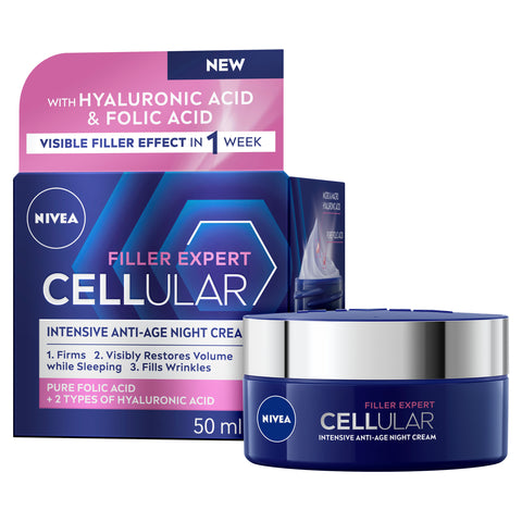 NIVEA Cellular Filler Expert Anti-Age Night Cream NIVEA Cellular Filler Expert Anti-Age Night Cream