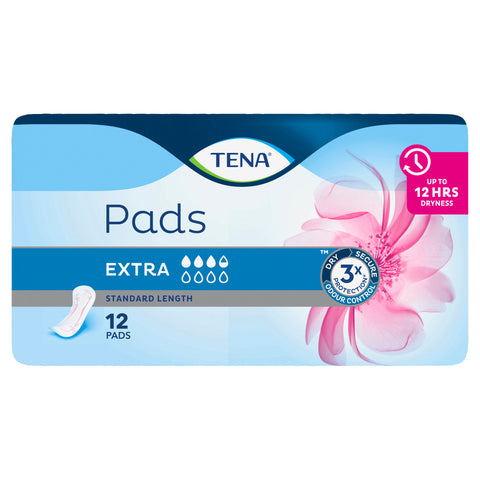 Tena Pad Ext Std 12 x6 Tena Pad Ext Std 12 x6