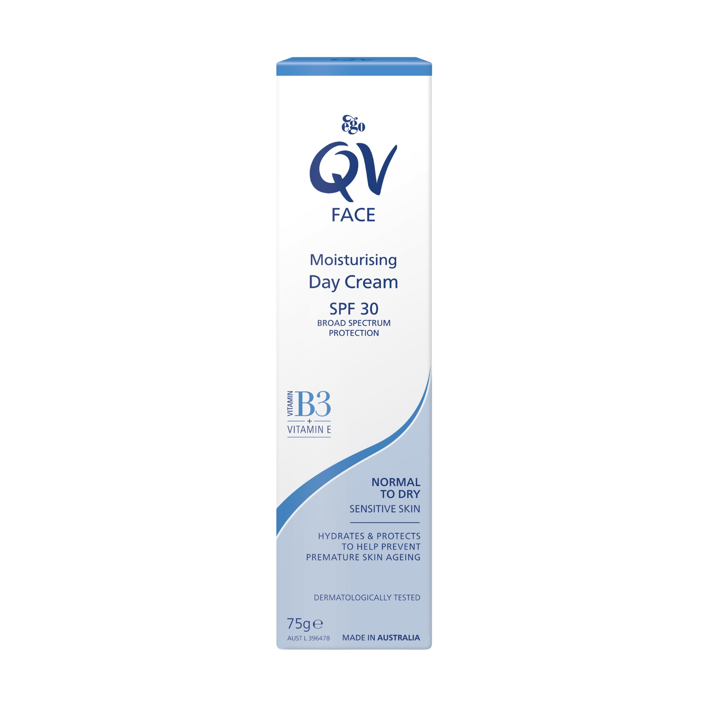 Ego QV Face Day Cream SPF30 75g Ego QV Face Day Cream SPF30 75g