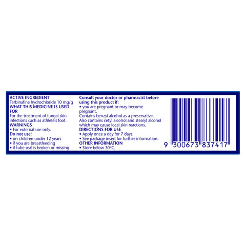 Lamisil Crm 1% 15g Lamisil Crm 1% 15g