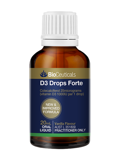 BioCeuticals D3 Drops Forte 20ml Oral Liquid BioCeuticals D3 Drops Forte 20ml Oral Liquid