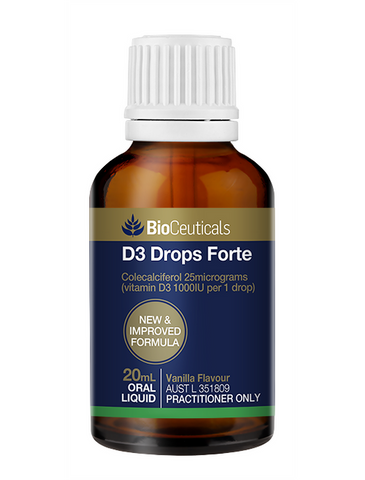 BioCeuticals D3 Drops Forte 20ml Oral Liquid BioCeuticals D3 Drops Forte 20ml Oral Liquid