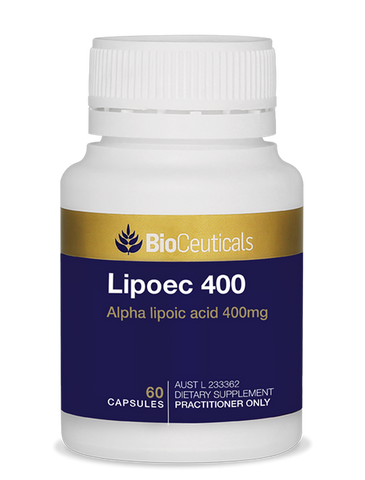 BioCeuticals Lipoec 400 60 capsules BioCeuticals Lipoec 400 60 capsules