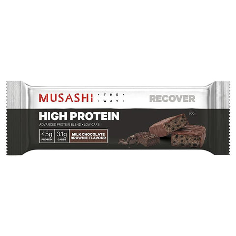 Musashi High Protein Bar Chocolate Brownie 90g 12PACK Musashi High Protein Bar Chocolate Brownie 90g 12PACK