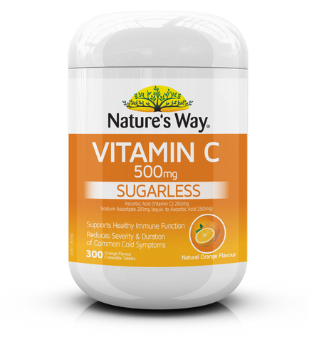 Nature's Way Vitamin C 500mg 300 Tablets Nature's Way Vitamin C 500mg 300 Tablets