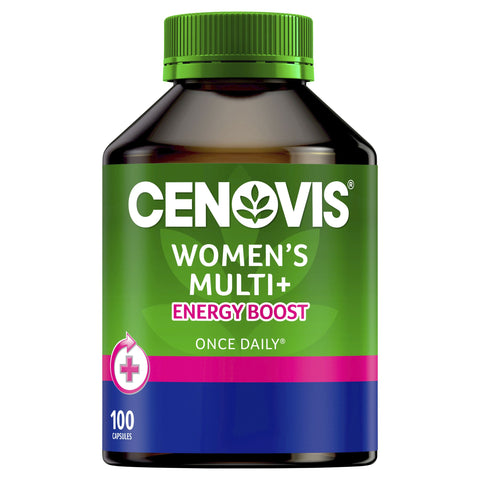 Cenovis Once Daily Women's Multi Energy Boost 100 capsules Cenovis Once Daily Women's Multi Energy Boost 100 capsules