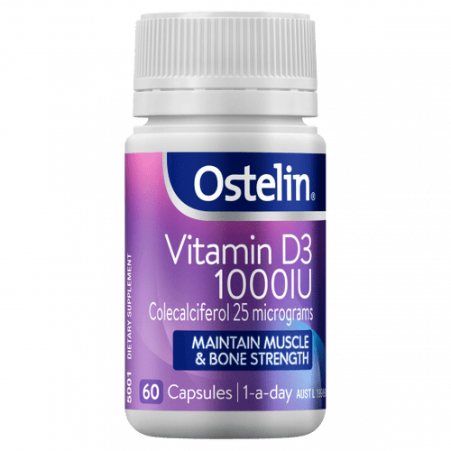 Ostelin Vitamin D3 1000IU 60 Capsules Ostelin Vitamin D3 1000IU 60 Capsules