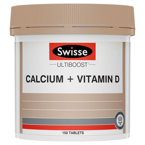 Swisse Ultiboost Calcium + Vitamin D 150 tablets Swisse Ultiboost Calcium + Vitamin D 150 tablets