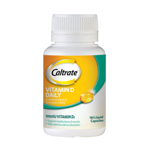 Caltrate Vitamin D Daily 180 capsules Caltrate Vitamin D Daily 180 capsules