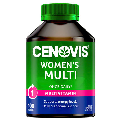 Cenovis Women's Multivitamin for Energy - Multi Vitamin 100 capsules Cenovis Women's Multivitamin for Energy - Multi Vitamin 100 capsules