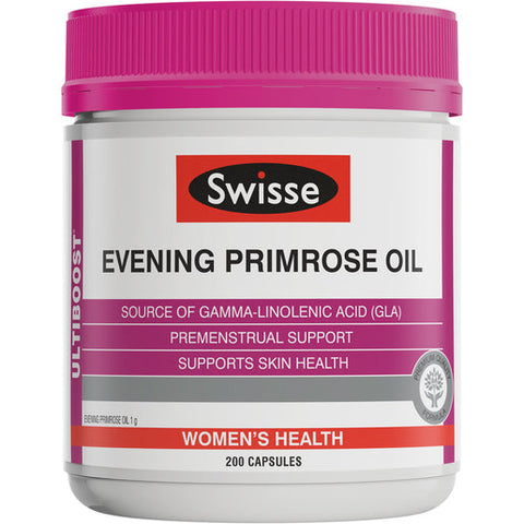 Swisse Ultiboost Evening Primrose Oil 200 capsules Swisse Ultiboost Evening Primrose Oil 200 capsules