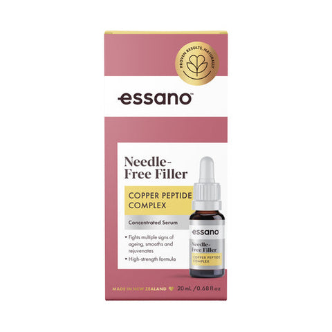 Essano Needle-Free Filler Copper Peptide Complex Concentrated Serum 20 ml Essano Needle-Free Filler Copper Peptide Complex Concentrated Serum 20 ml
