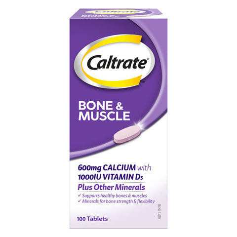 Caltrate Bone & Muscle 100 tablets Caltrate Bone & Muscle 100 tablets