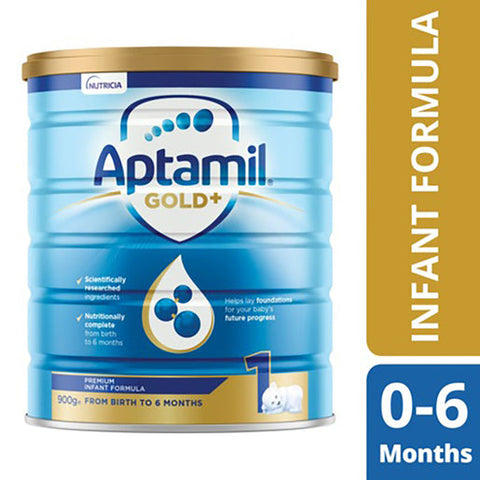 Aptamil Gold+ Infant Formula 1 From Birth to 6 Months 900 g Aptamil Gold+ Infant Formula 1 From Birth to 6 Months 900 g