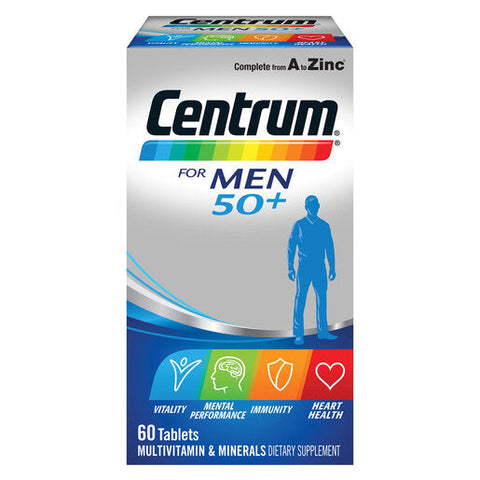 Centrum for Men 50+ 60 tablets Centrum for Men 50+ 60 tablets