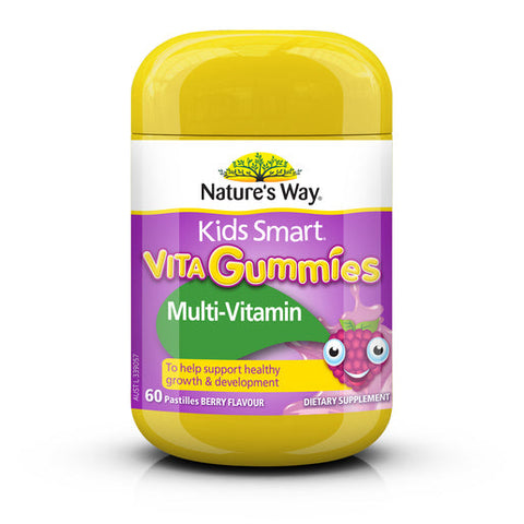 Nature's Way Kids Smart Vita Gummies Multi-Vitamin + Vegies 60 gummies Nature's Way Kids Smart Vita Gummies Multi-Vitamin + Vegies 60 gummies