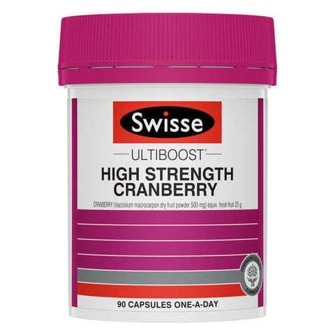Swisse Ultiboost High Strength Cranberry 25,000mg 90 capsules Swisse Ultiboost High Strength Cranberry 25,000mg 90 capsules