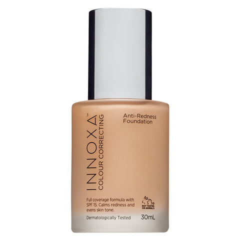 Innoxa Anti-Redness Foundation Golden 30 ml Innoxa Anti-Redness Foundation Golden 30 ml