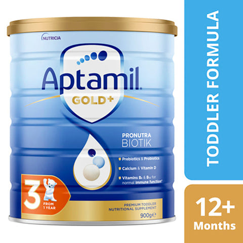 Aptamil Aptamil Gold+ 3 Toddler Milk Drink From 1 Year 900 g Aptamil Aptamil Gold+ 3 Toddler Milk Drink From 1 Year 900 g