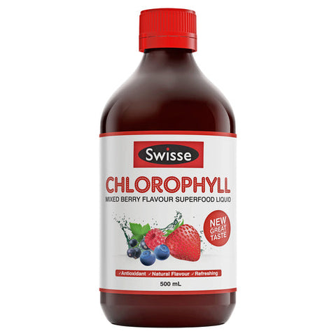 Swisse Chlorophyll Mixed Berry Flavour 500 ml Swisse Chlorophyll Mixed Berry Flavour 500 ml