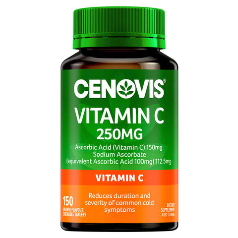 Cenovis Vitamin C 250mg for Immune Support 150 tablets Cenovis Vitamin C 250mg for Immune Support 150 tablets