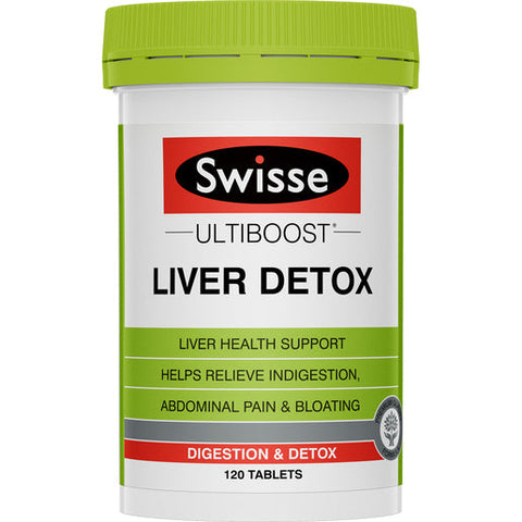 Swisse Ultiboost Liver Detox 120 tablets Swisse Ultiboost Liver Detox 120 tablets
