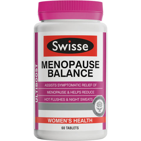 Swisse Ultiboost Menopause Balance 60 tablets Swisse Ultiboost Menopause Balance 60 tablets