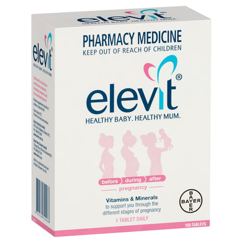 Elevit Pregnancy Multivitamin 100 tablets Elevit Pregnancy Multivitamin 100 tablets