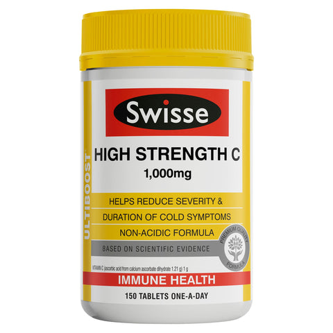 Swisse Ultiboost High Strength C 150 Tablets Swisse Ultiboost High Strength C 150 Tablets