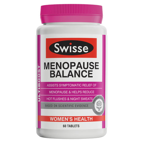 Swisse Menopause Balance Tablets 60 Swisse Menopause Balance Tablets 60