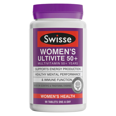 Swisse Women's Ultivite 50+ Multivitamin 90 Tablets Swisse Women's Ultivite 50+ Multivitamin 90 Tablets