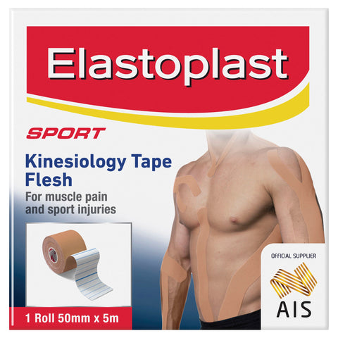 Elastoplast Sport Kinesiology Tape Flesh 1 Pack Elastoplast Sport Kinesiology Tape Flesh 1 Pack