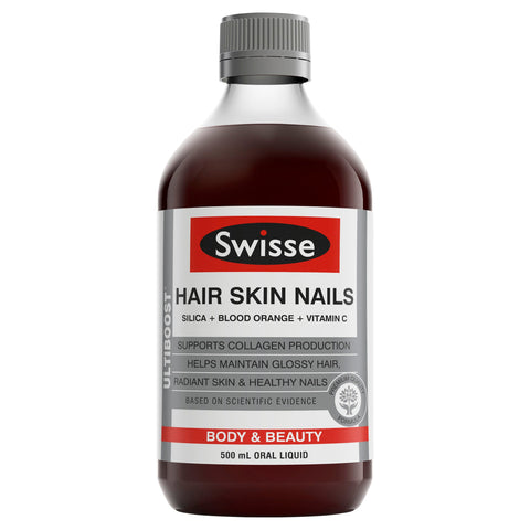 Swisse Ultiboost Hair Skin Nails Liquid 500mL Swisse Ultiboost Hair Skin Nails Liquid 500mL