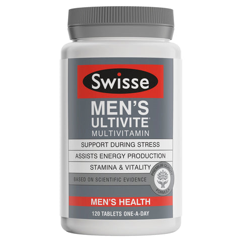 Swisse Men's Ultivite Multivitamin 120 Tablets Swisse Men's Ultivite Multivitamin 120 Tablets