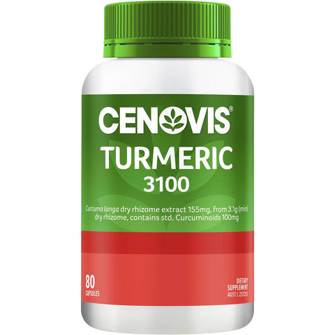 Cenovis Turmeric 3100 80 Capsules Cenovis Turmeric 3100 80 Capsules