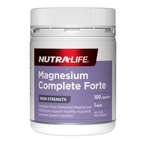 Nutra-Life Magnesium Complete Forte 100 Capsules Nutra-Life Magnesium Complete Forte 100 Capsules