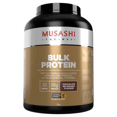 Musashi Bulk Protein Chocolate 2kg Musashi Bulk Protein Chocolate 2kg