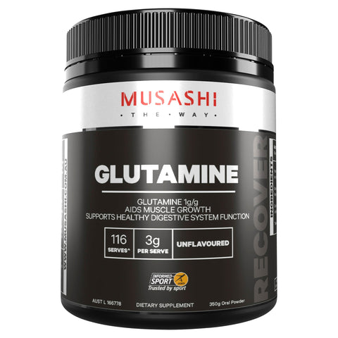 Musashi Glutamine Unflavoured 350g Musashi Glutamine Unflavoured 350g