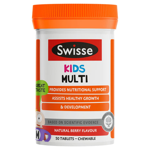 Swisse Kids Multi Tablets 50 Tablets Swisse Kids Multi Tablets 50 Tablets