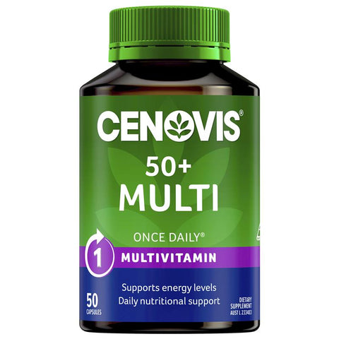 Cenovis 50+ Multi - Once-Daily Multivitamin - 50 Capsules Cenovis 50+ Multi - Once-Daily Multivitamin - 50 Capsules
