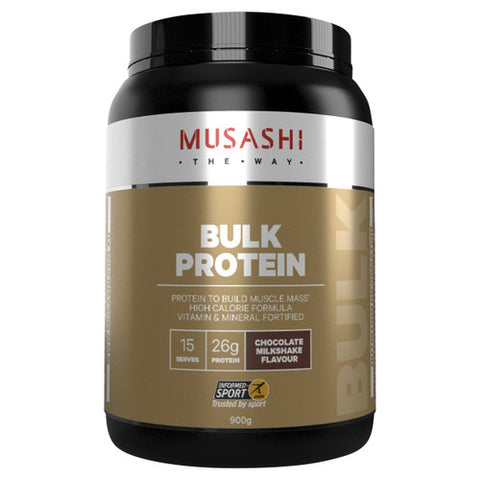 Bulk Protein Chocolate Milkshake 900g Front of Packaging Bulk Protein Chocolate Milkshake 900g Front of Packaging