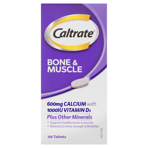 Caltrate Bone & Muscle 100 Tablets Caltrate Bone & Muscle 100 Tablets