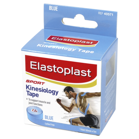 Elastoplast Sport Kinesiology Tape 50mm x 5m - Multiple Colours Elastoplast Sport Kinesiology Tape 50mm x 5m - Multiple Colours
