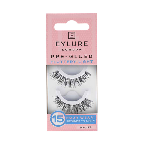Eylure Pre-Glued Fluttery Light 117 Eylure Pre-Glued Fluttery Light 117
