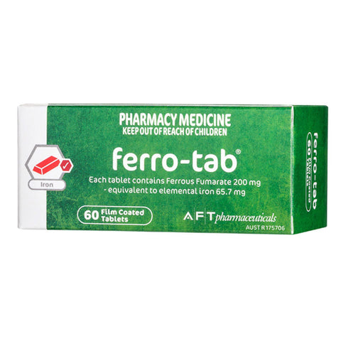Ferro Tablets 60 Film Coated Tablets Ferro Tablets 60 Film Coated Tablets